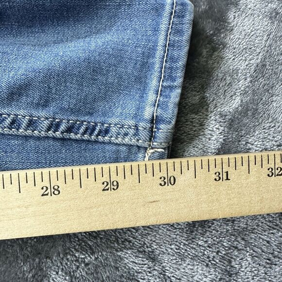 Hollister Jeans Women’s 3R 26x30‎ Blue High Rise Super Skinny Distressed NWT - Picture 13 of 14